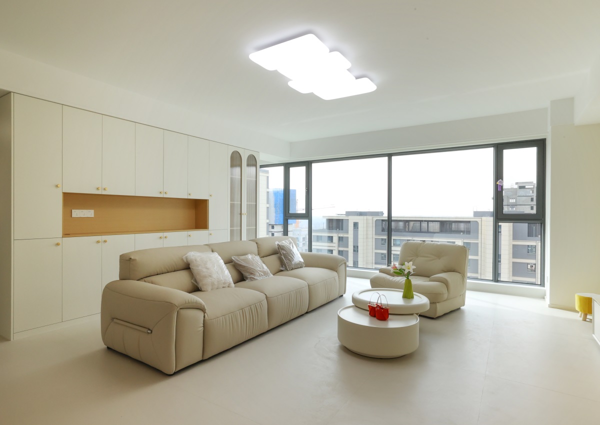 實景 | 萬錦公館143㎡奶油風，藏進角落里的寫意自然，讓焦慮瞬間清零！